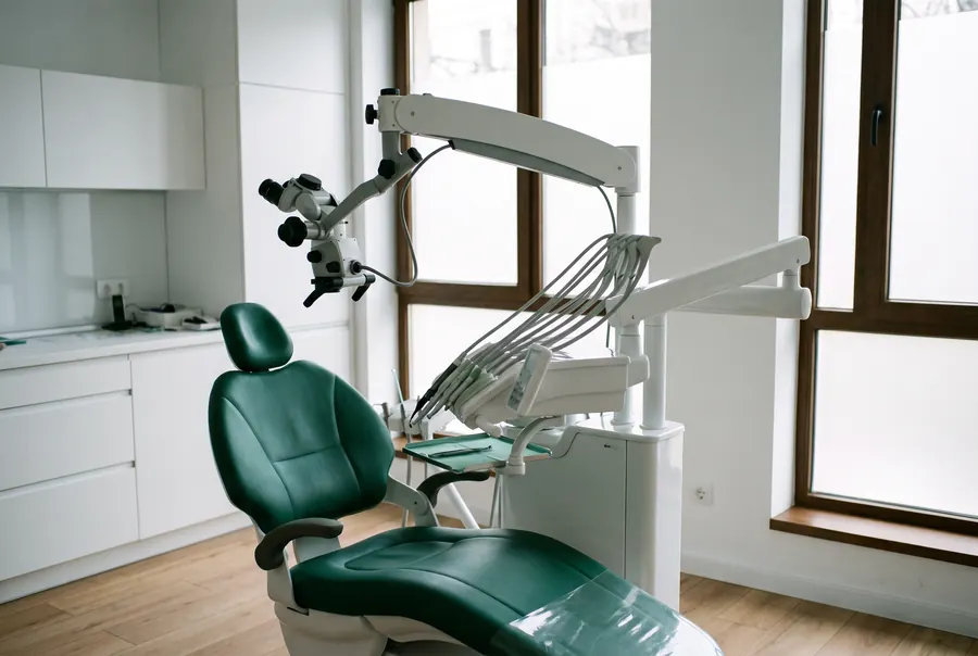 Microscop stomatologic pentru tratamentul de canal, la The Good Clinic din Sector 2